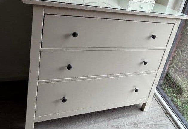 Hemmens Ladenkast ikea moet sneel weg, Huis en Inrichting, 100 tot 150 cm, Hemmens, Eikenhout, Ophalen of Verzenden