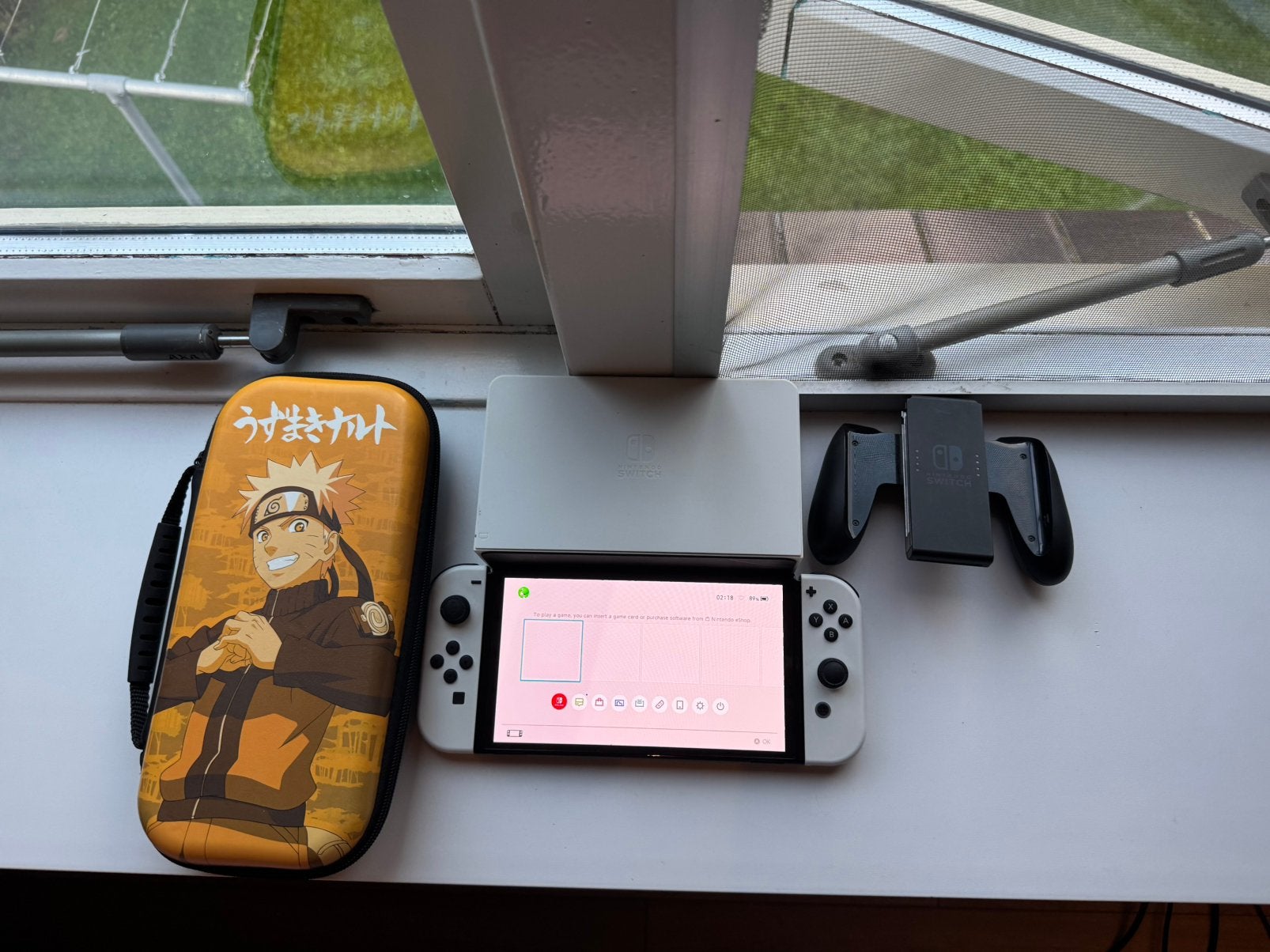 Nintendo switch oled, Spelcomputers en Games, Spelcomputers | Nintendo Switch, Ophalen of Verzenden, Zo goed als nieuw, Met 1 controller