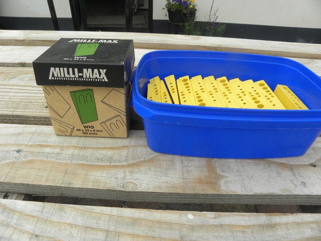 Milli-Max wiggen, 40x23x8 mm., Ophalen of Verzenden, Nieuw, Overige typen