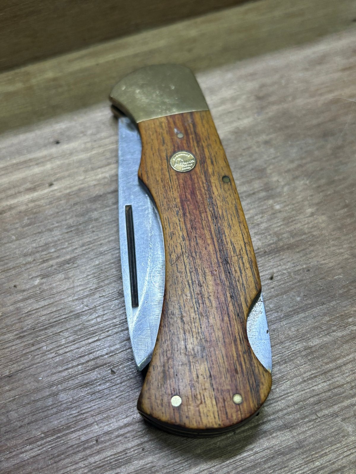FALCON HANDMADE Zakmes, Caravans en Kamperen, Ophalen of Verzenden, Gebruikt
