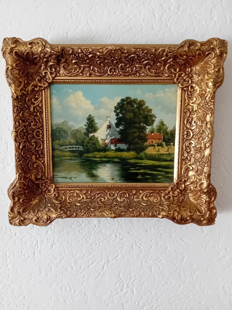 Schilderij Jan Beekhout  1937 Rotterdam, Ophalen of Verzenden