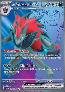N'S ZOROARK EX 175/159 - JOURNEY TOGETHER, Ophalen of Verzenden, Nieuw, Losse kaart, Foil