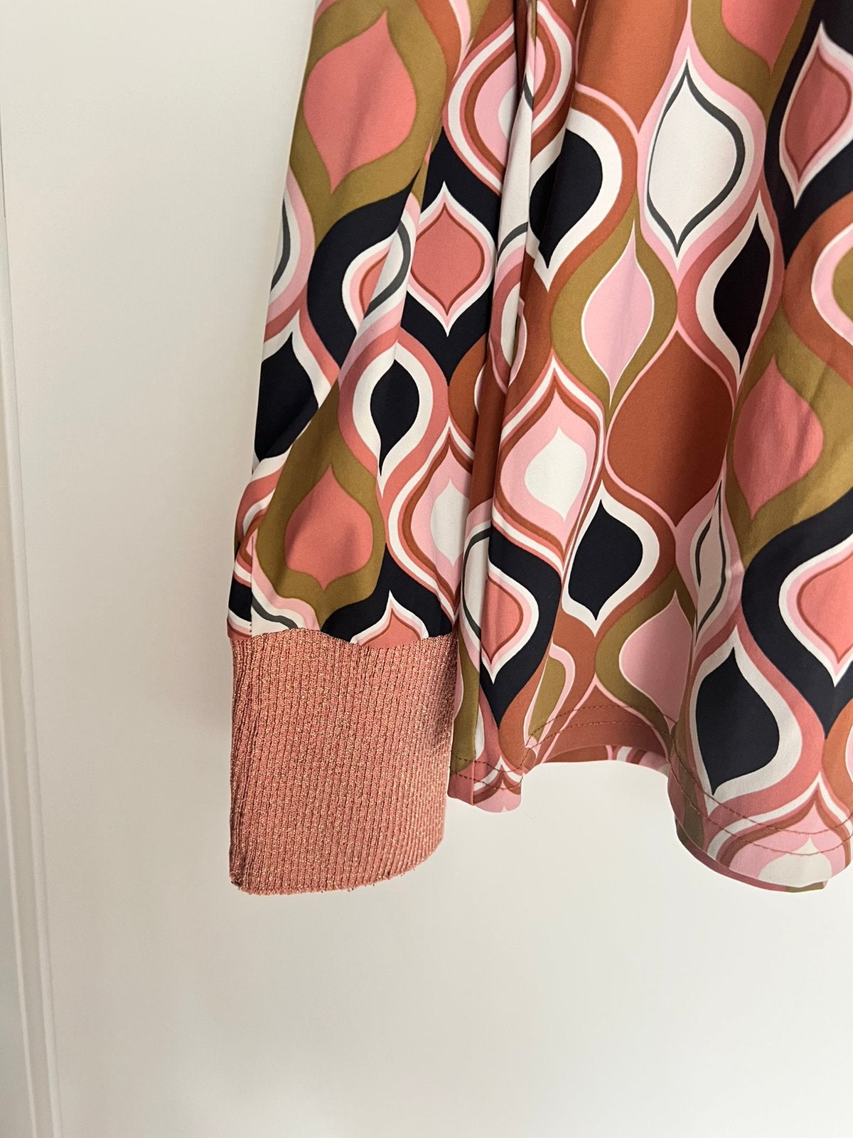 Studio anneloes sophia retro shirt XXL cinnamon/army/roze, Maat 46/48 (XL) of groter, Ophalen of Verzenden, Zo goed als nieuw