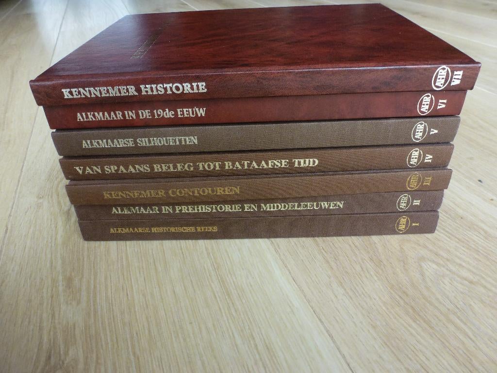 Alkmaarse historische reeks deel 2 t/m 7, Ophalen of Verzenden, Meerdere auteurs, 20e eeuw of later, Gelezen