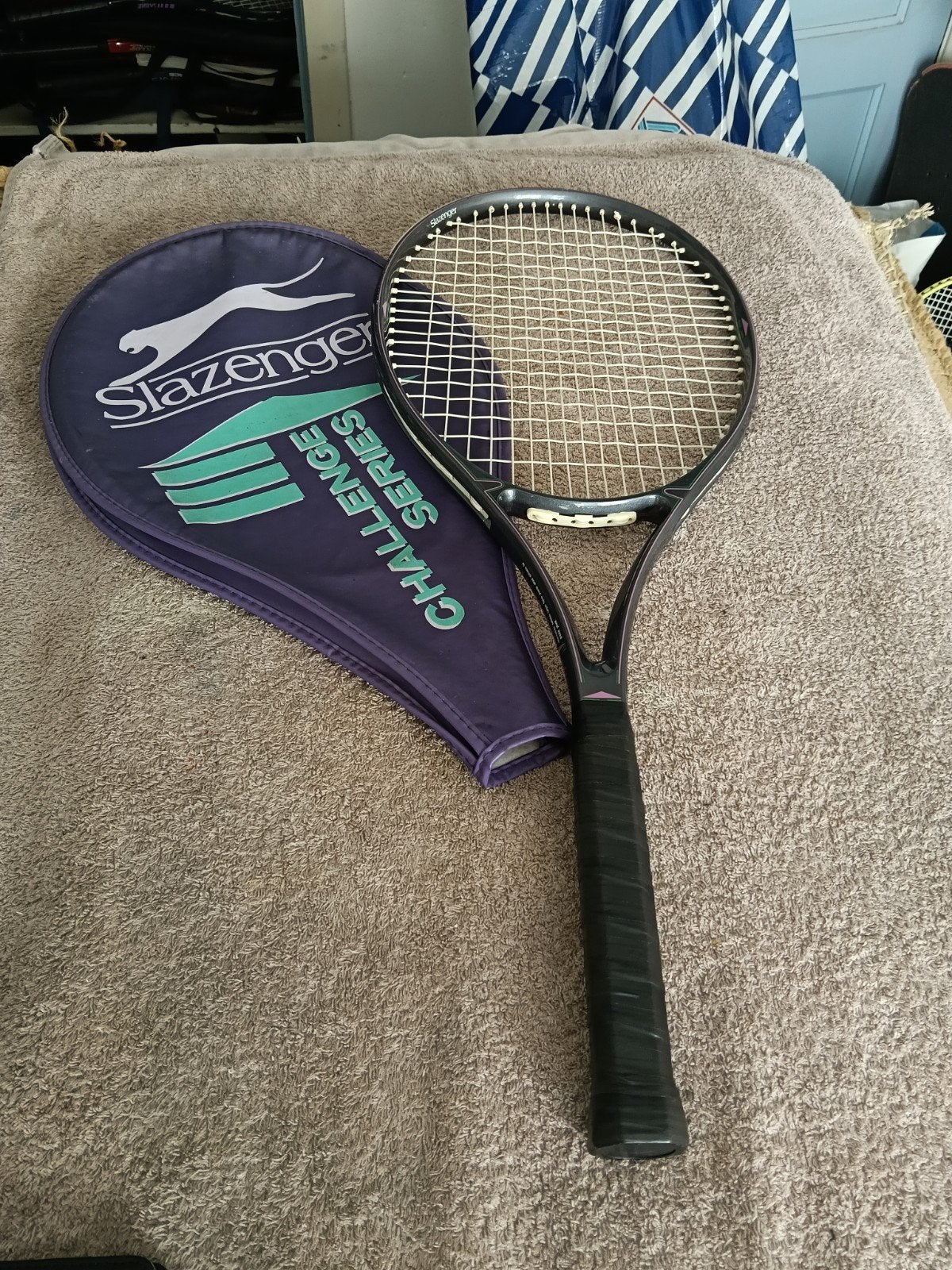 SLAZENGER CHALLENGE SERIES SILHOUETTE 95 SQ INCH RACKET, Sport en Fitness, Tennis, Ophalen, Racket, Overige merken