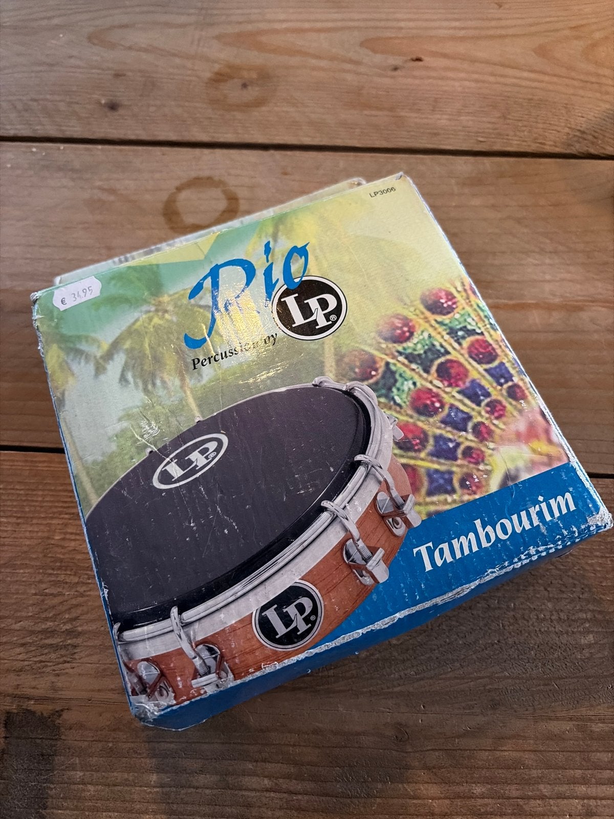 LP Rio Tambourim met extra Gope vel, Ophalen of Verzenden, Gebruikt, Trommel