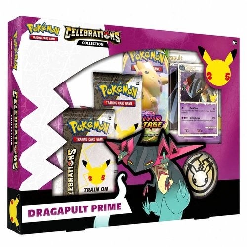Pokémon Celebrations Collection Dragapult Prime, Ophalen of Verzenden, Nieuw, Overige typen, Foil