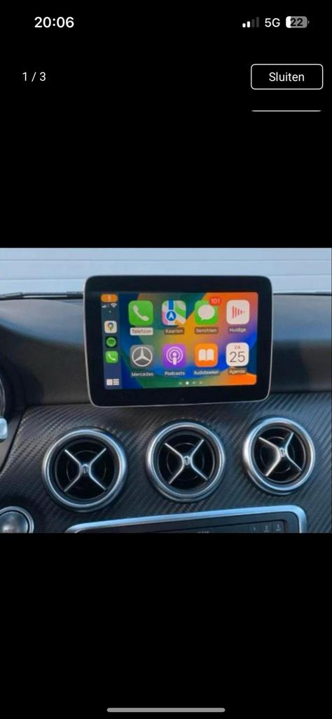 Mercedes Carplay Activatie, Ophalen of Verzenden, Gebruikt