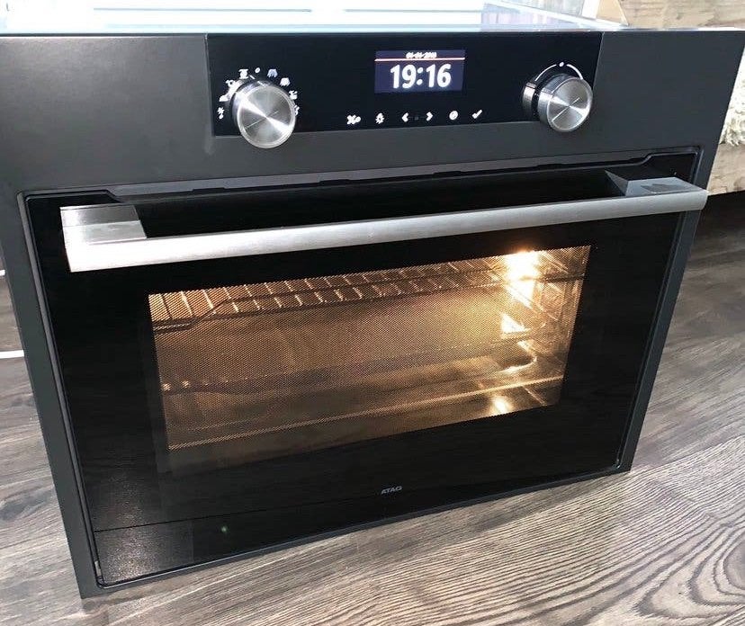 Atag combi oven met magnetron, Witgoed en Apparatuur, Ophalen, Zo goed als nieuw, Oven, Inbouw