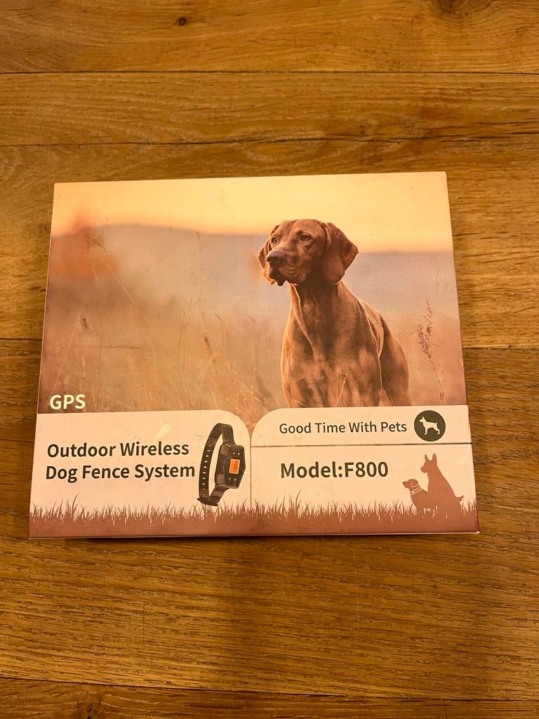 GPS Wireless Dog Fence F800 – draadloze hondenomheining, Ophalen of Verzenden, Zo goed als nieuw
