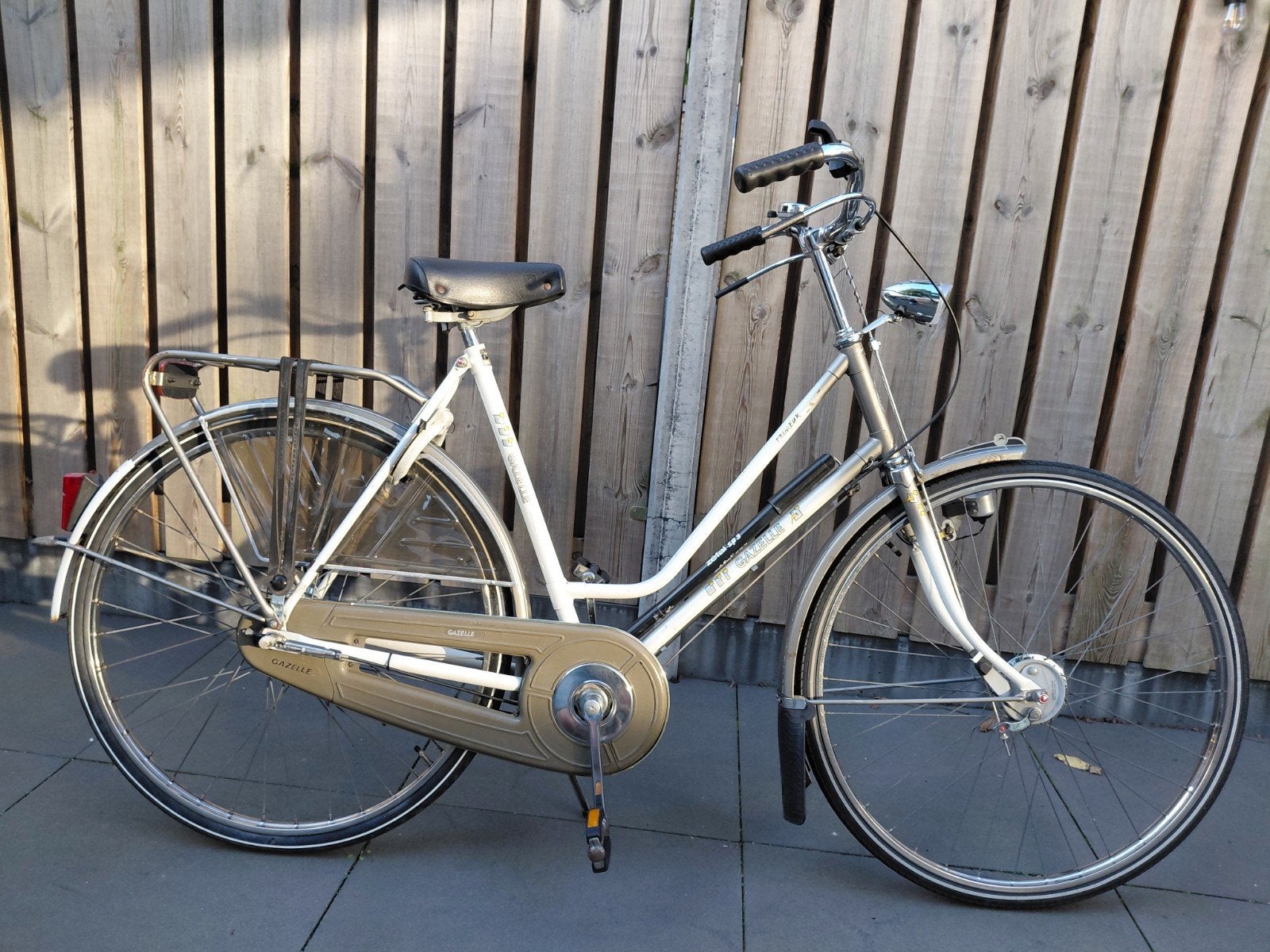 Gazelle primeur met stangremmen en 3 versn., Ophalen, Jaren '60 of nieuwer, 55 tot 59 cm, Gazelle