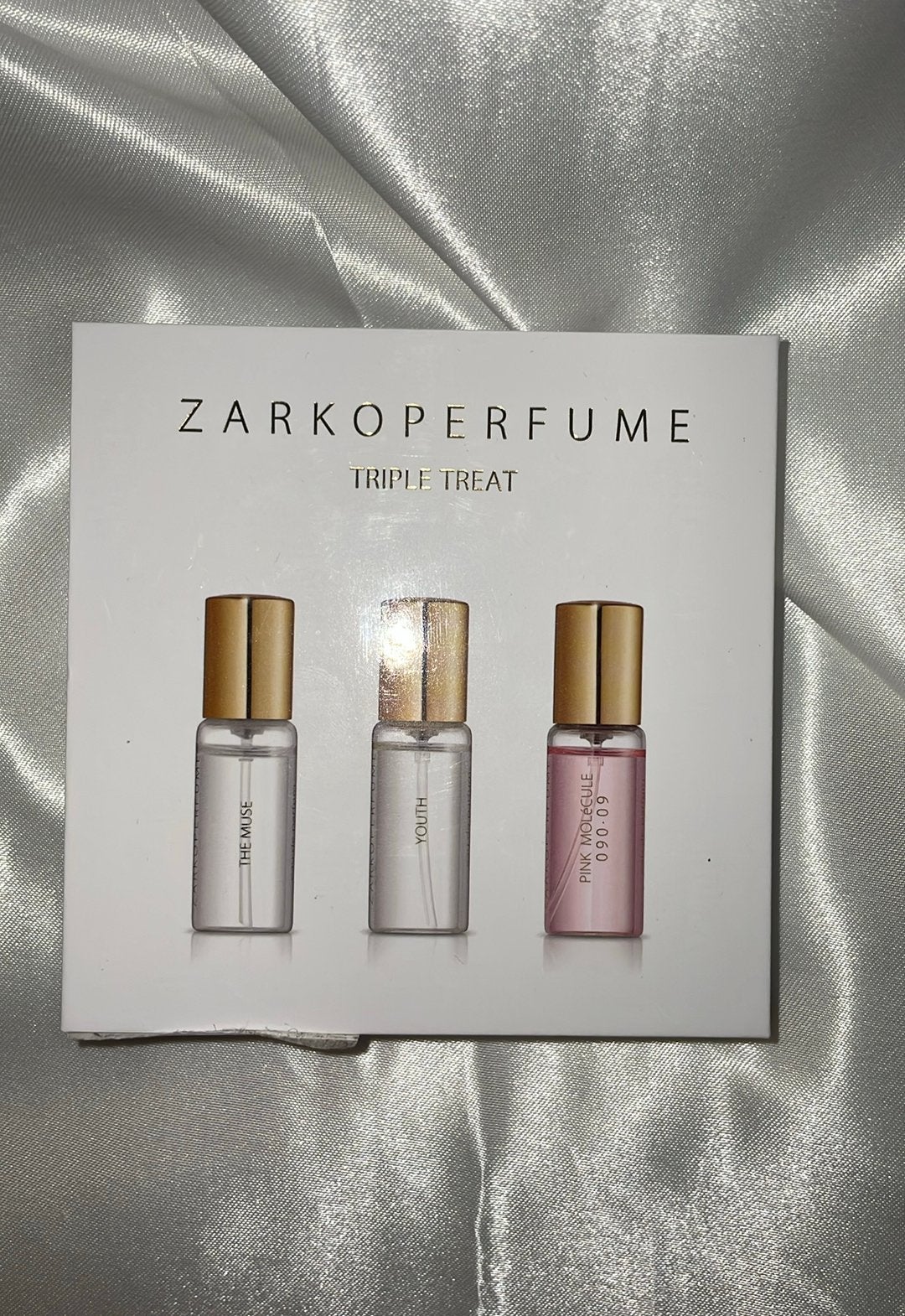 ZARKOPERFUME Triple Treat parfum set, Verzenden, Zo goed als nieuw