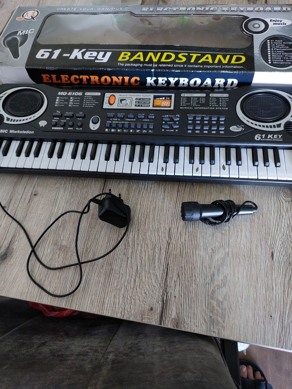 Keyboard kids, Ophalen, 61 toetsen
