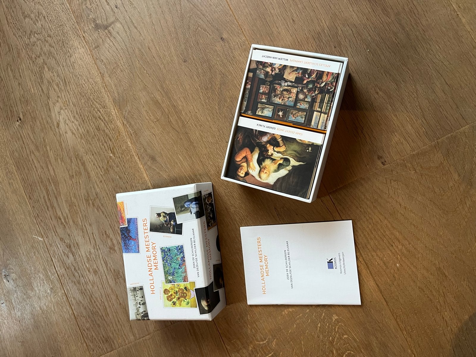 Hollandse Meesters Memory Spel - Zo goed als nieuw, Een of twee spelers, Ophalen of Verzenden, Zo goed als nieuw