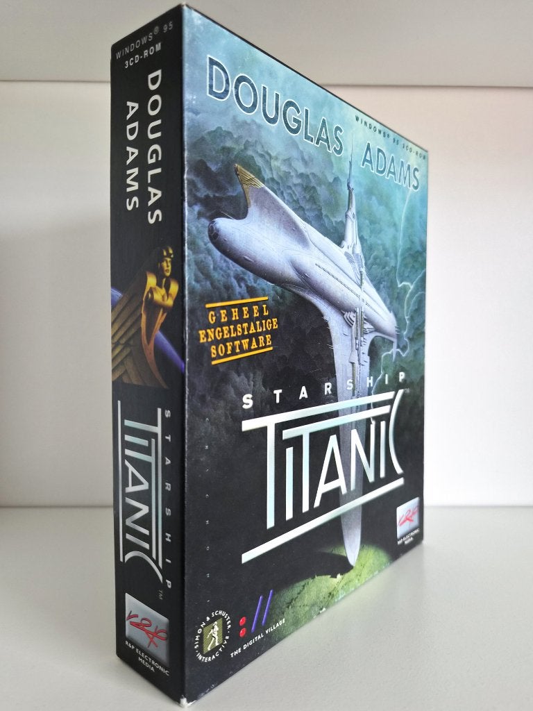 Starship Titanic - PC Big Box, Avontuur en Actie, 1 speler, Ophalen of Verzenden, Zo goed als nieuw