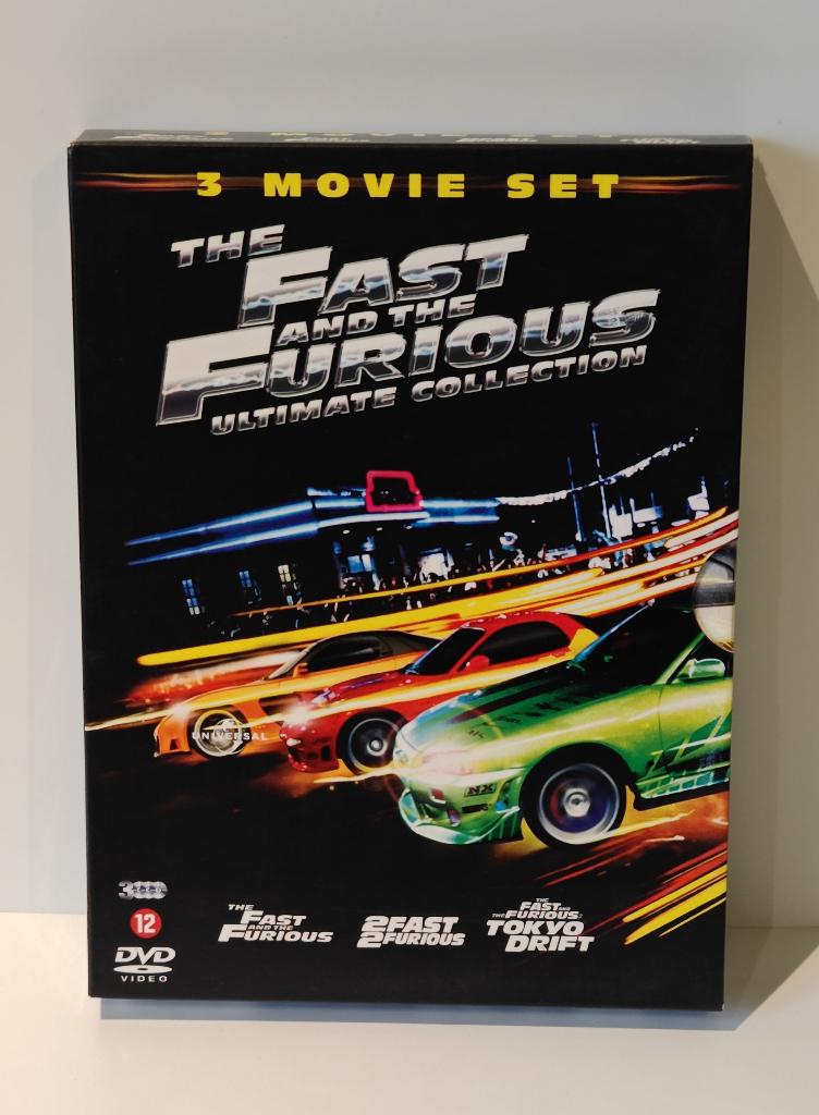 Fast & Furious Ultimate Collection NL 3 DVD box collectie, Boxset, Actiethriller, Ophalen of Verzenden, Zo goed als nieuw