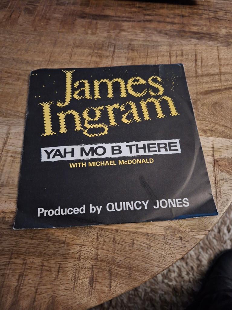 James ingram / yah mo b there, Cd's en Dvd's, Vinyl Singles, Ophalen of Verzenden, Zo goed als nieuw, Pop
