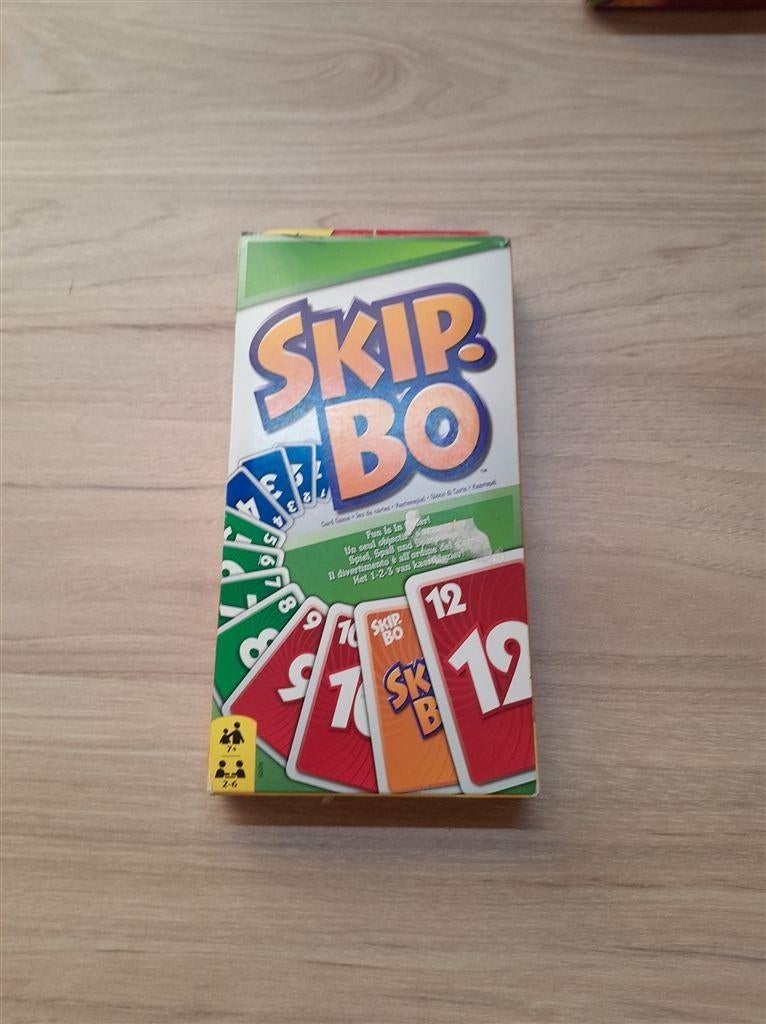 Skip bo kaartspel - s3790, Verzenden, Zo goed als nieuw