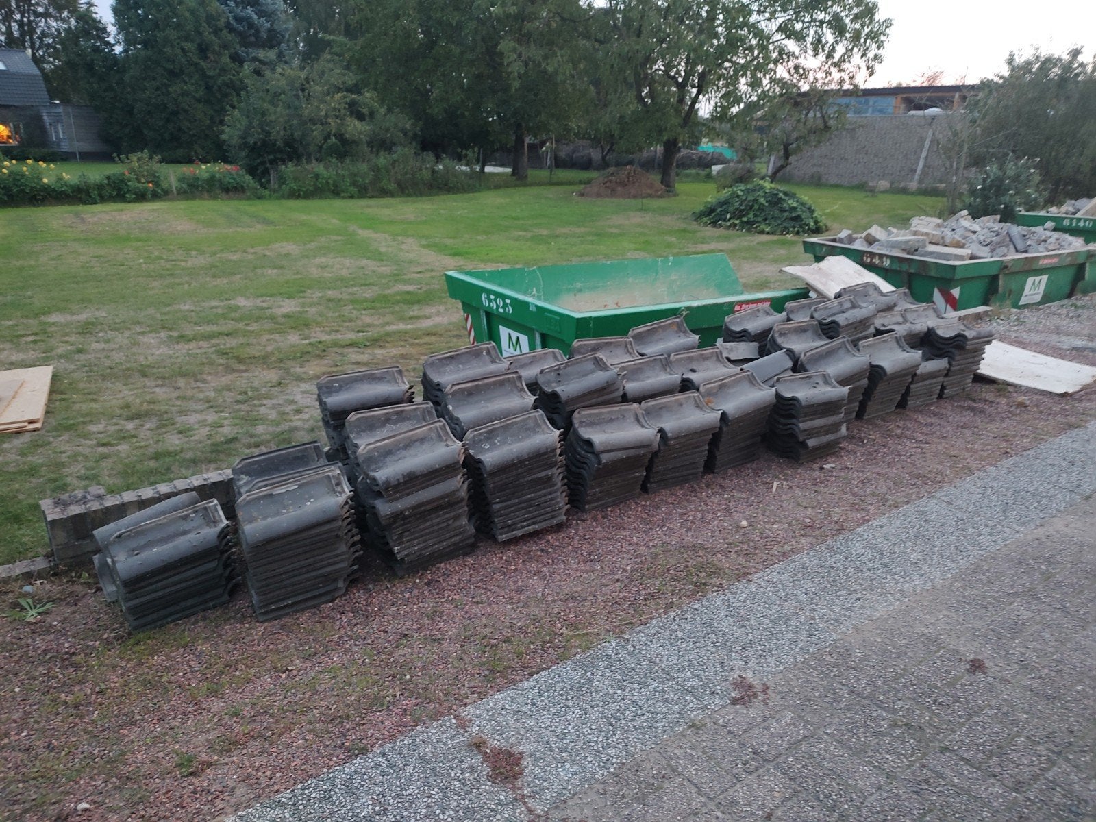 Gebruikte Dakpannen Gratis ophalen, Ophalen, Gebruikt, Steen of Klei, 15 m² of meer
