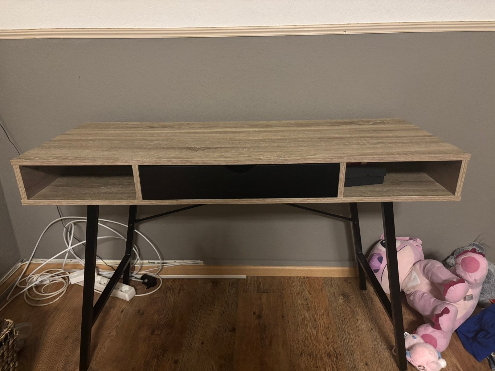 Bureau, Huis en Inrichting, Bureaus, Ophalen, 48 cm, Zo goed als nieuw, Industrieel