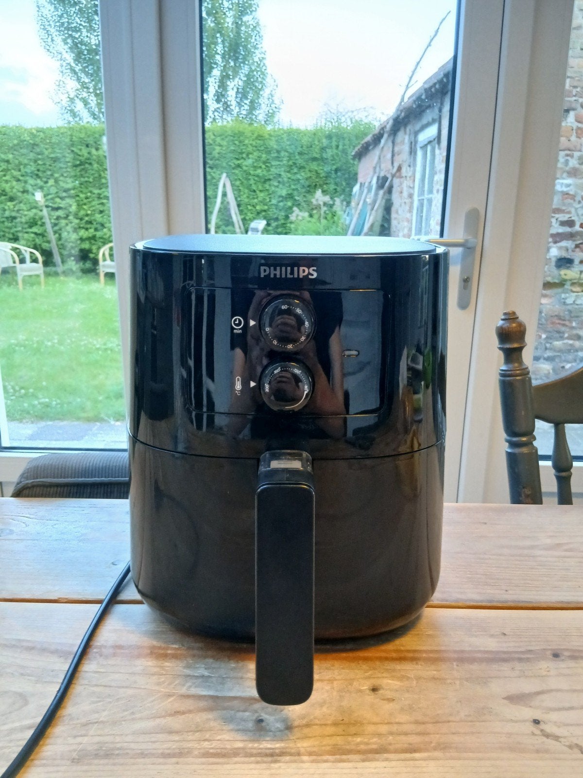 Philips Airfryer Essential HD9200/90 - Zo goed als nieuw, Ophalen, Zo goed als nieuw, Airfryer, 1000 t/m 1499 gram