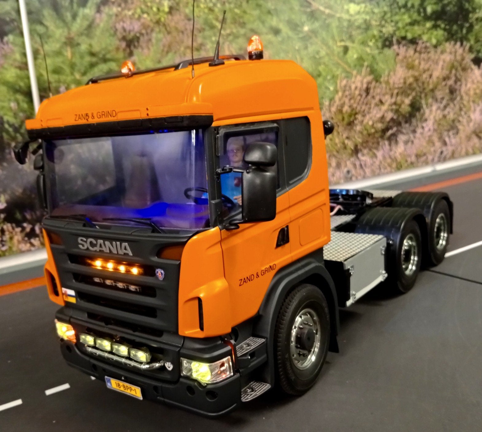 RC Scania Truck met Kopropo zender en ontvanger, Ophalen of Verzenden