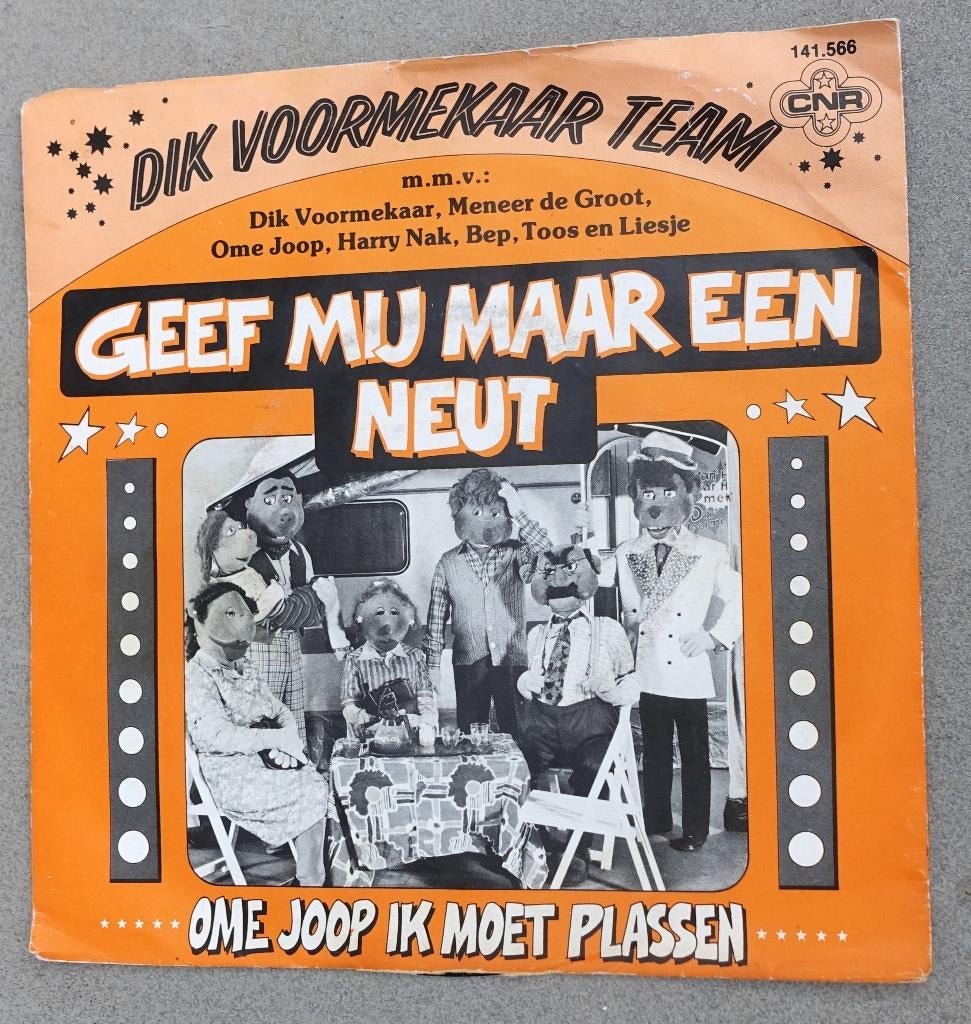 dik voormekaar team - geef mij maar een neut, Gebruikt, 7 inch, Single, 1970 - 1979