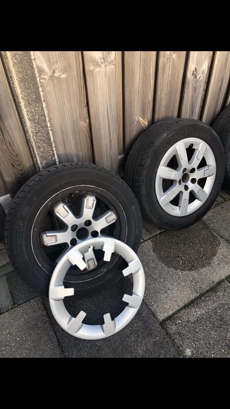 5 volkswagen polo velgen, Ophalen, Gebruikt, 15 inch, Banden en Velgen