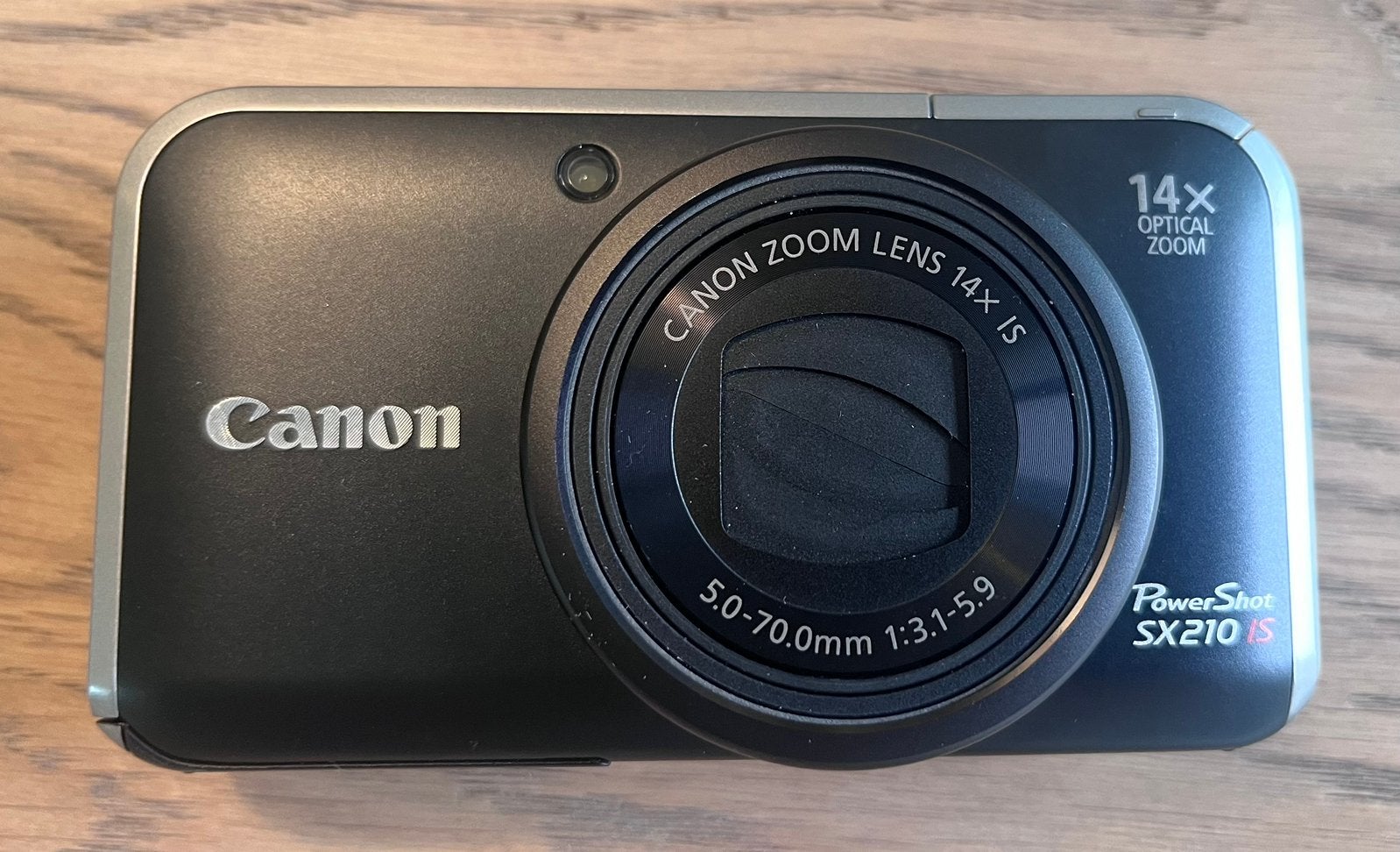 Canon digitale fotocamera - PowerShot SX210 IS - 14x zoom, Audio, Tv en Foto, Fotocamera's Digitaal, Gebruikt, Canon, Ophalen of Verzenden