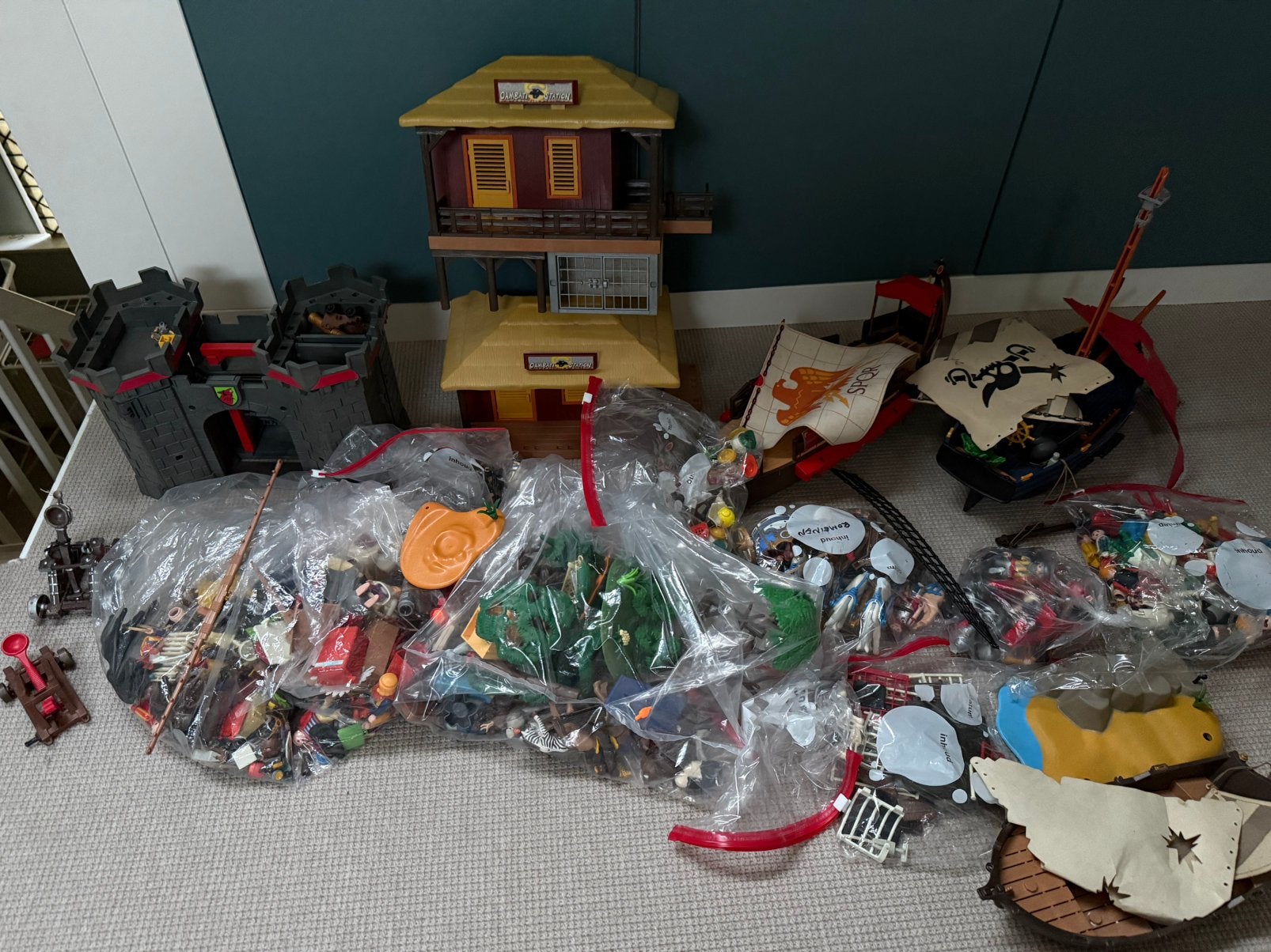 Playmobil divers, Ophalen, Gebruikt