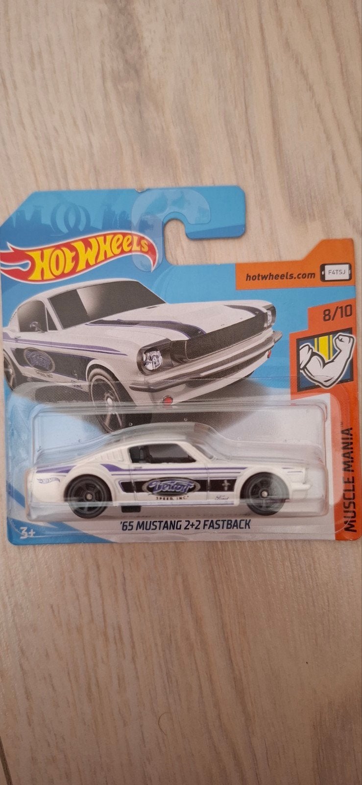 Hot Wheels '65 Ford Mustang 2+2 Fastback Muscle Mania, Ophalen of Verzenden, Nieuw