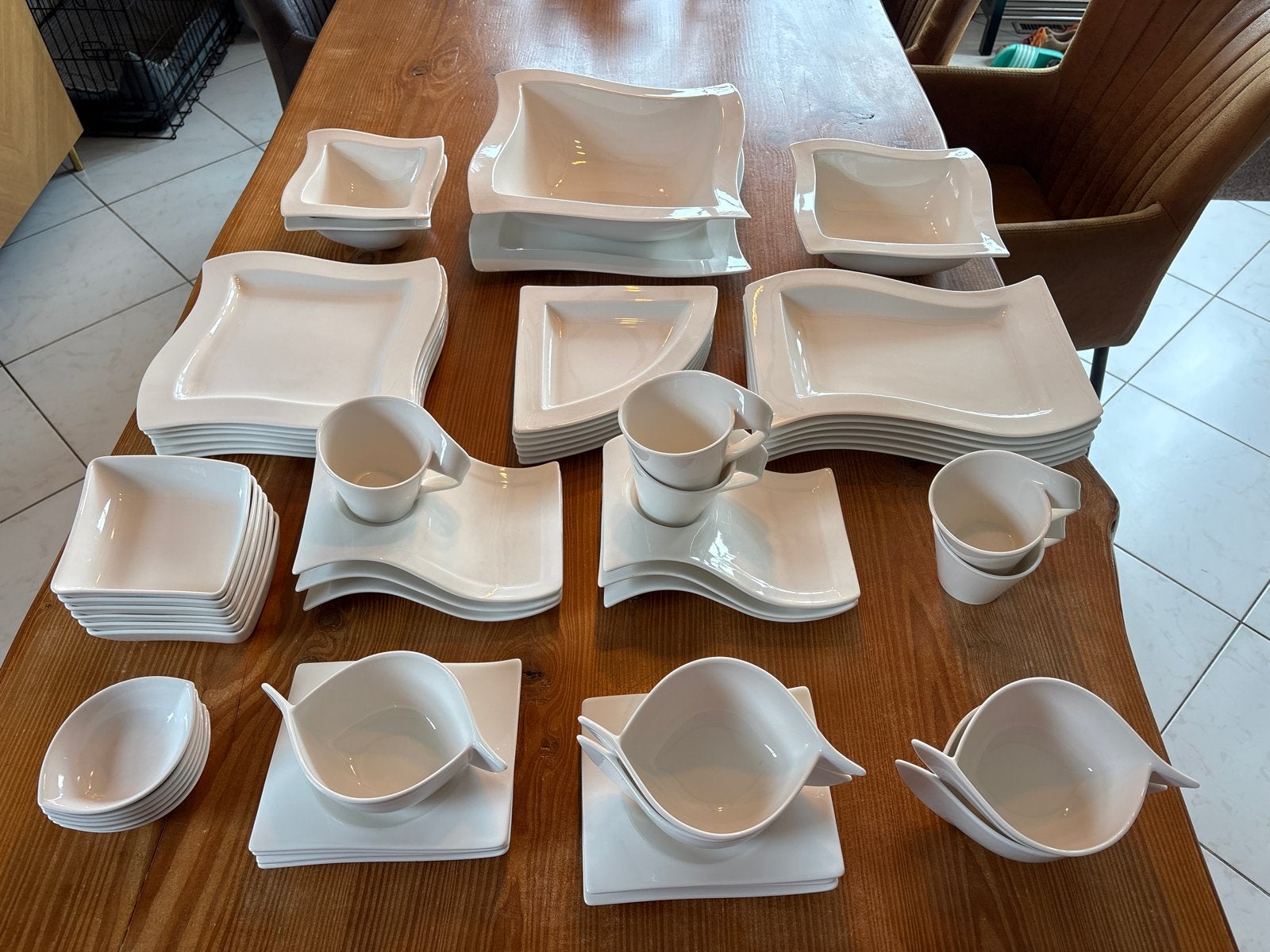Villeroy & Boch servies NewWave-collectie, Ophalen, Villeroy & Boch, Zo goed als nieuw, Modern