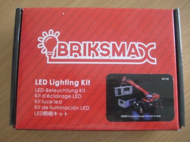 Lego Led verlichting set Briksmax voor o.a. hijskraan 42082, Inclusief instructies, Overige thema's, Lego, Accessoire