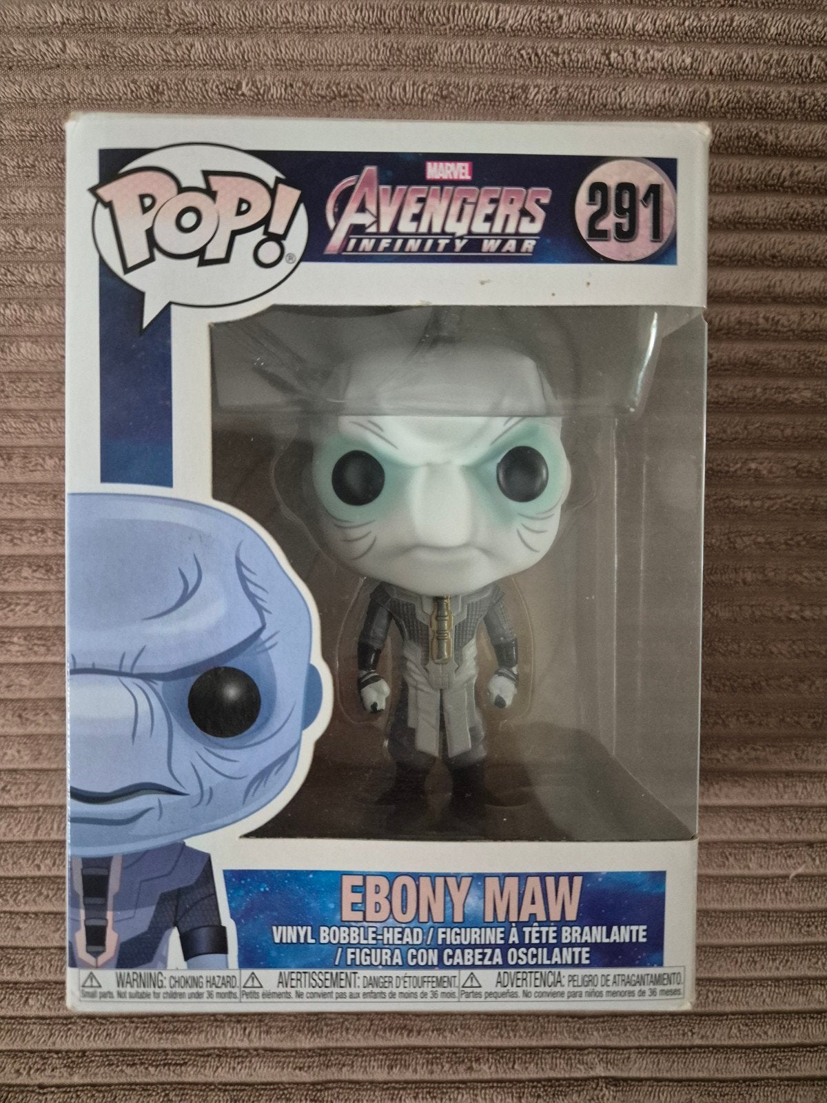 Funko Pop! Marvel Avengers Infinity War - Ebony Maw #291, Ophalen of Verzenden, Nieuw