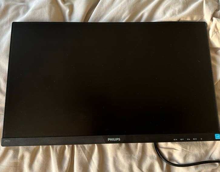 Philips 24-inch Full HD Monitor (243V7QDSB/00), Computers en Software, Ophalen, HDMI, Full HD, Zo goed als nieuw