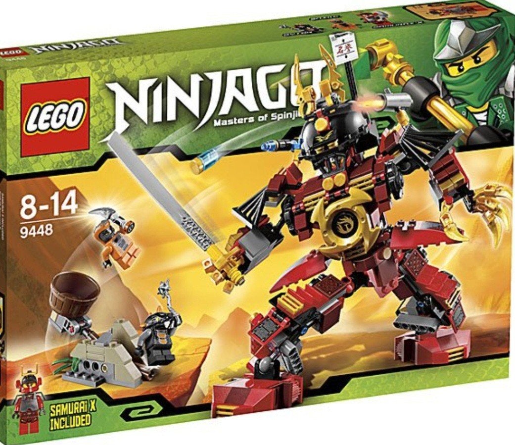 Lego Ninjago 9448 Samurai X Mech, Lego, Nieuw, Ophalen of Verzenden, Inclusief instructies