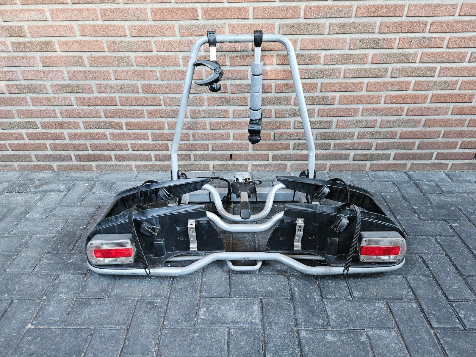 Thule EuroPower 916 Trekhaak Fietsendrager (2 fietsen), Ophalen, Gebruikt, Brede banden, 2 fietsen