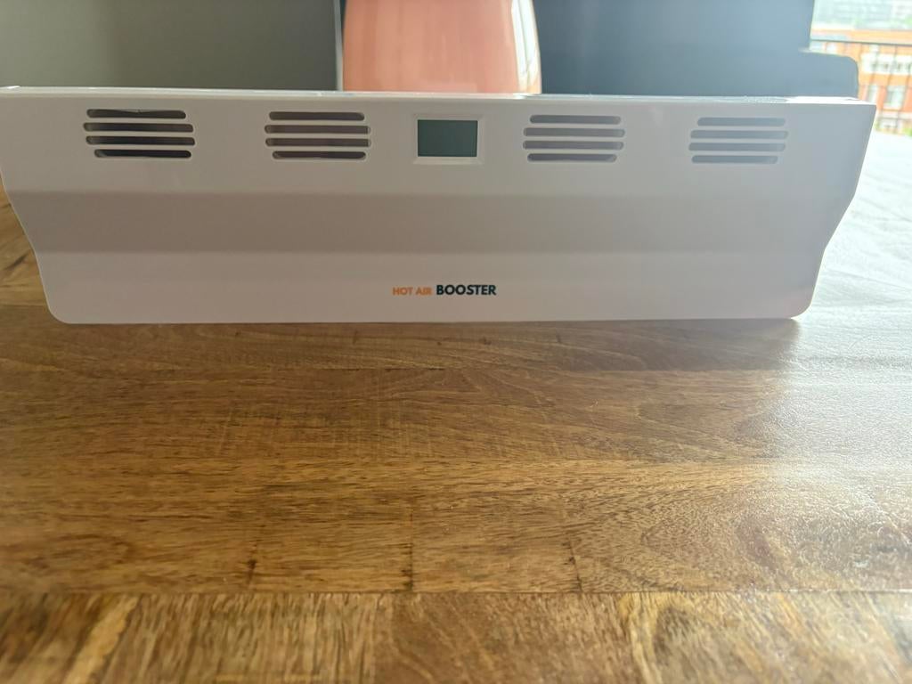 Hot Air Booster - Ventilator voor efficiënte verwarming, Ophalen of Verzenden, Zo goed als nieuw, Ventilator