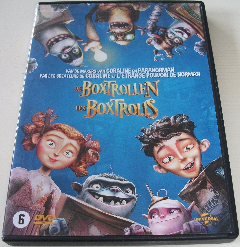 Dvd *** BOXTROLLEN ***, Avontuur, Nederlands, Ophalen of Verzenden, Zo goed als nieuw