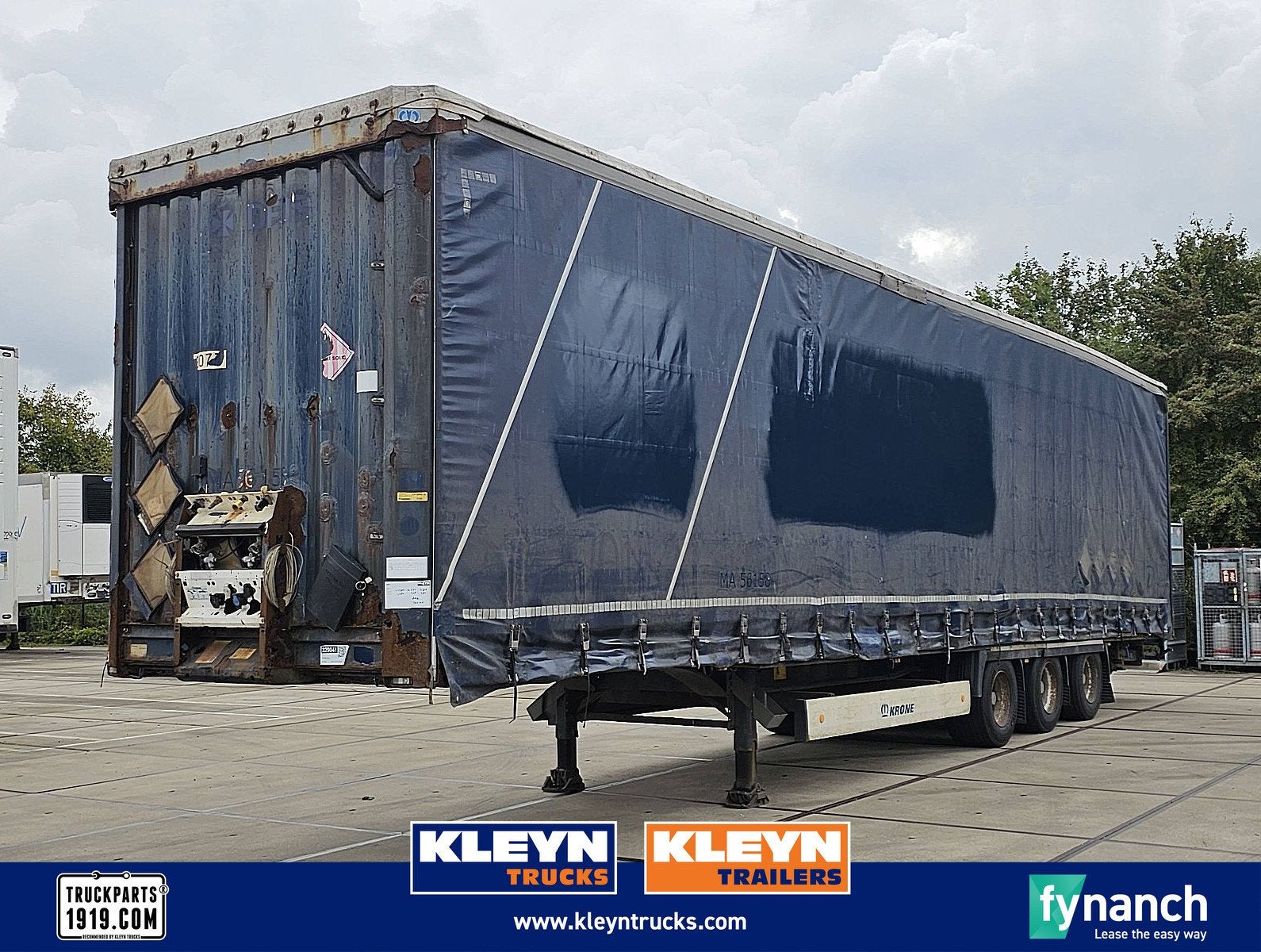 KRONE N/A drum brakes, Auto's, Overige kleuren, Bedrijf, Aanhangers en Opleggers, Te koop