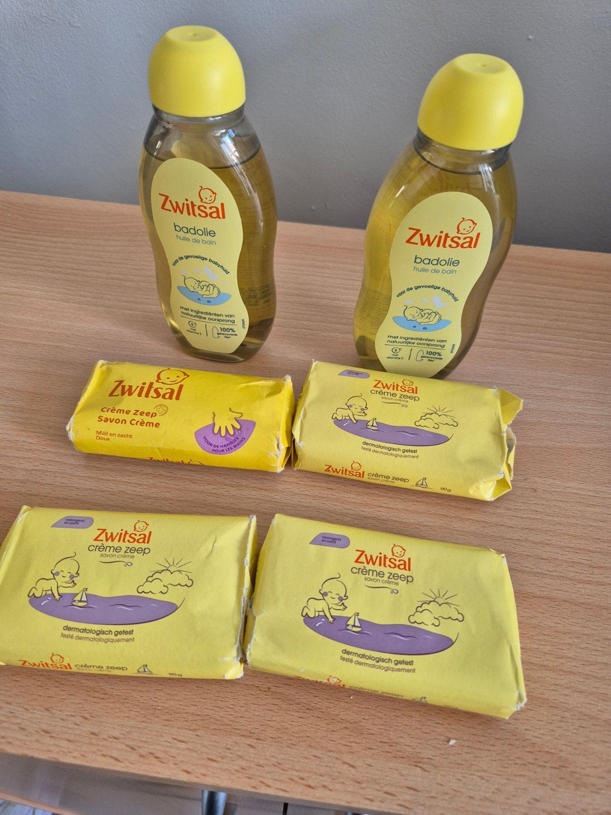 Zwitsal Badolie en Crème Zeep Pakket, Ophalen of Verzenden, Zo goed als nieuw