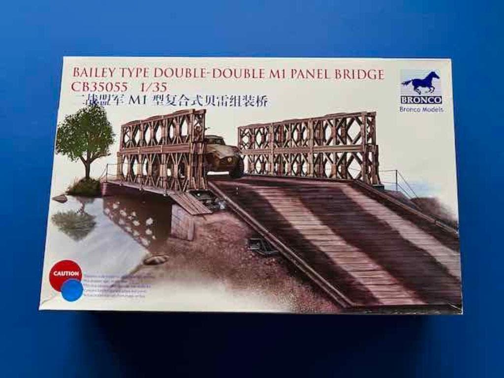 Bronco Models	CB35055	Bailey M1 Panel Bridge 1/35, Verzenden, Nieuw, 1:35 tot 1:50