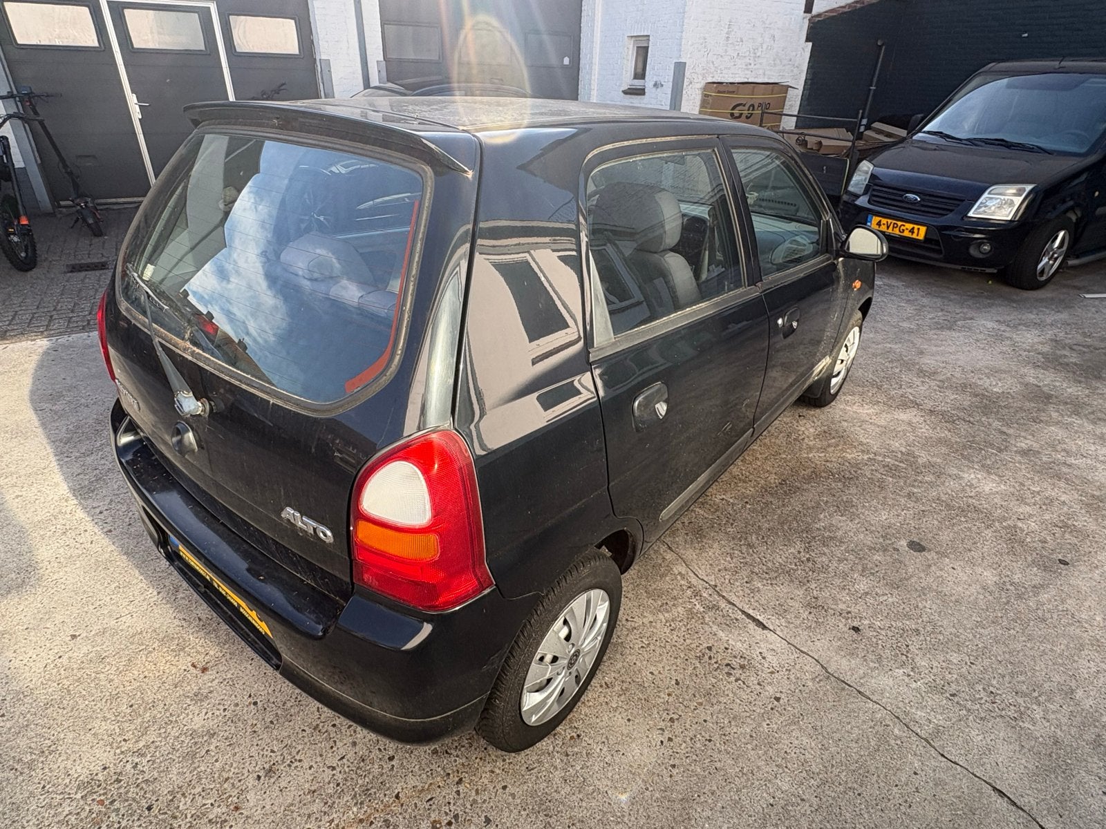 Suzuki Alto 1.1 16V 5d AGS 2005 Zwart, Voorwielaandrijving, 750 kg, 4 cilinders, 4 stoelen
