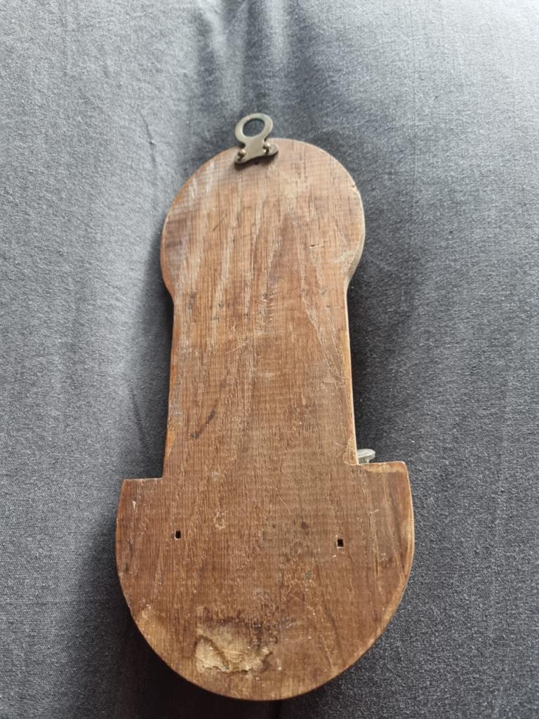 Vintage/Antiek Wijwaterbakje met Jezus Christus Medaillon, Ophalen of Verzenden