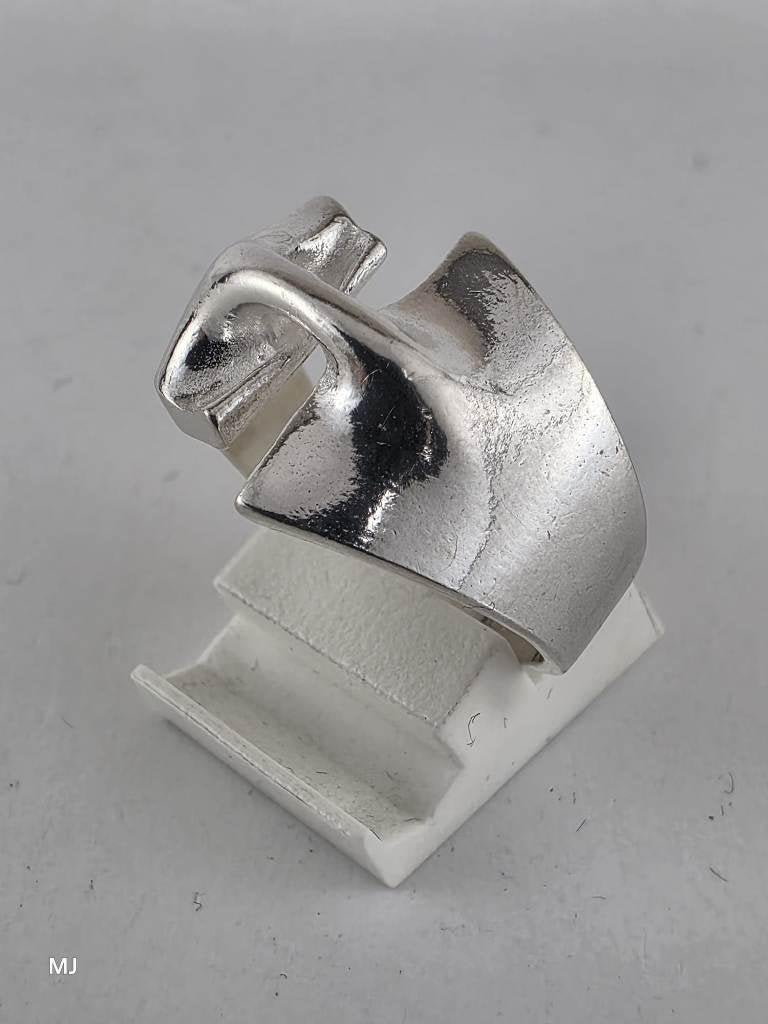 Zilveren ring Lapponia                                  Z175, 18 tot 19, Gebruikt, ., Ophalen of Verzenden