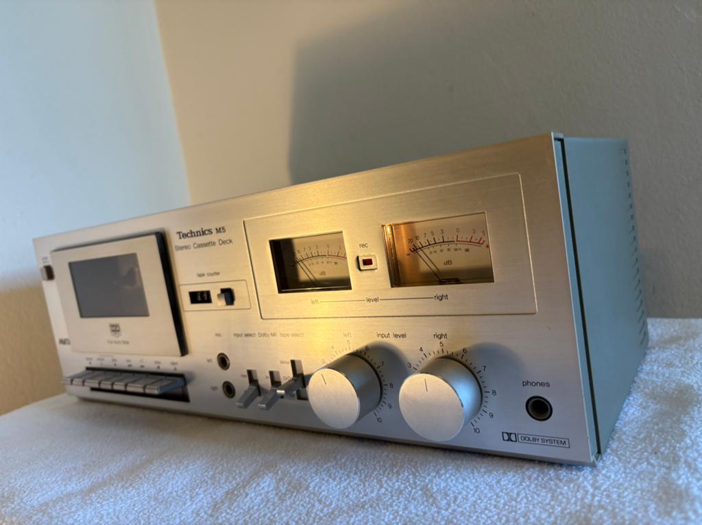 Technics M5 Stereo Cassette Deck - Vintage Audiophile, Ophalen of Verzenden, Enkel, Overige merken, Tape counter