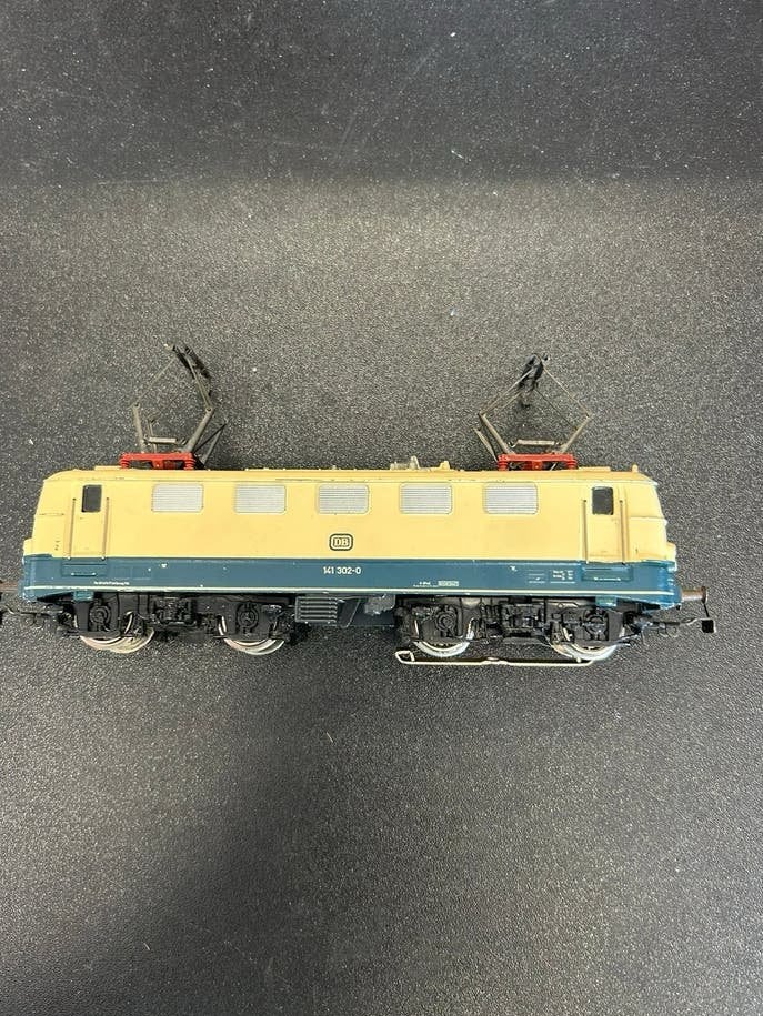 Märklin 3199 H0 141 302-0 DB Elektrische locomotief, Wisselstroom, Gebruikt, Locomotief, Verzenden