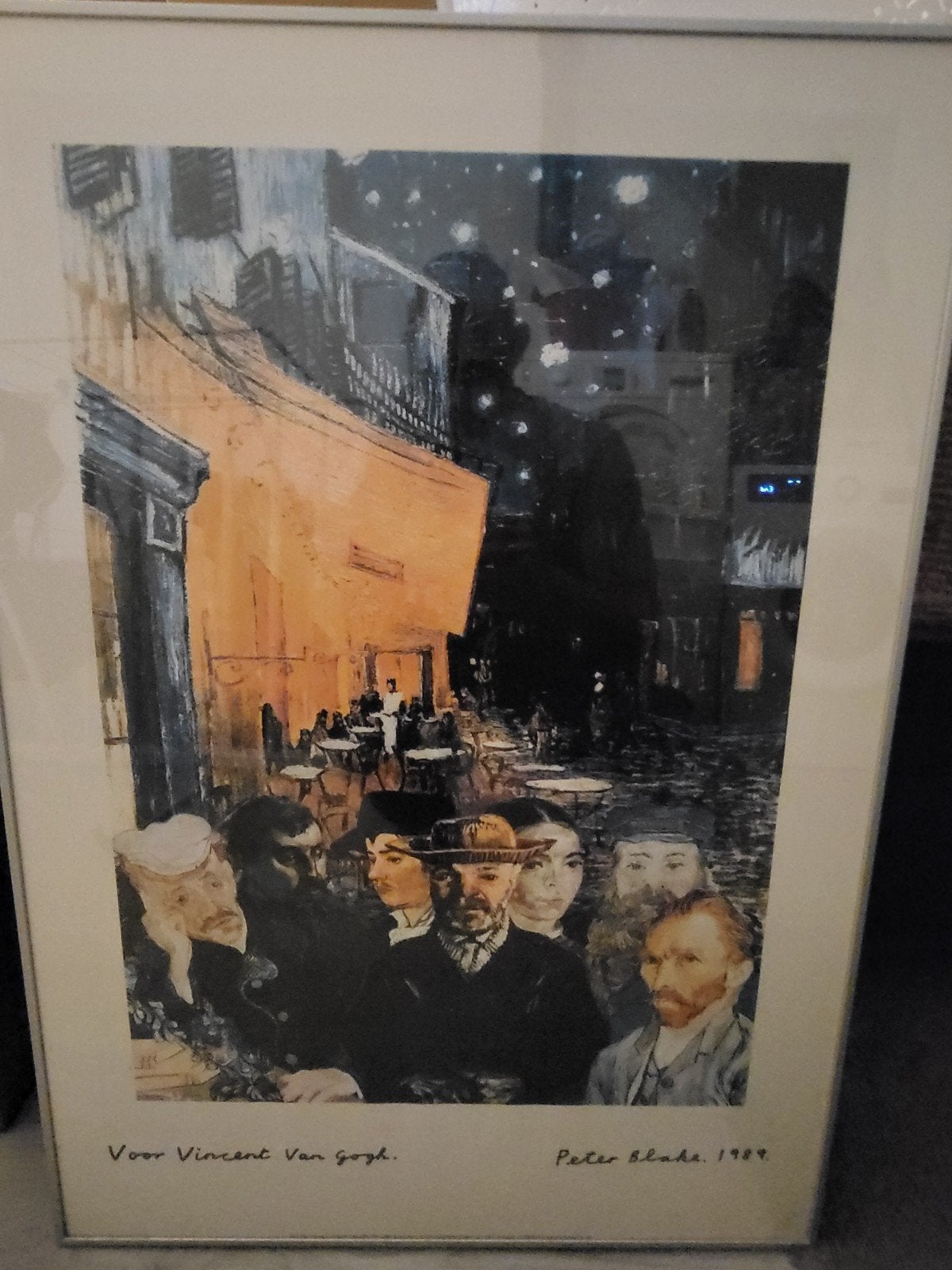 Peter Blake - Voor Vincent Van Gogh (1989), Ophalen