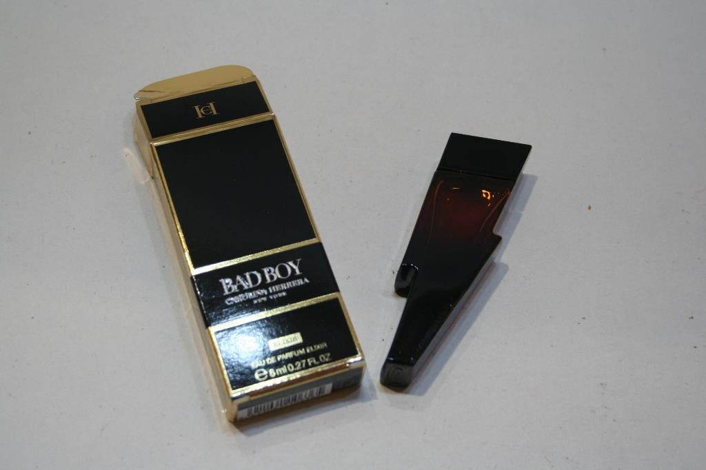 Carolina Herrera Bad Boy  Elixir 8 ml EdP Elixir Nieuw OVP, Verzenden, Nieuw, Miniatuur, Gevuld