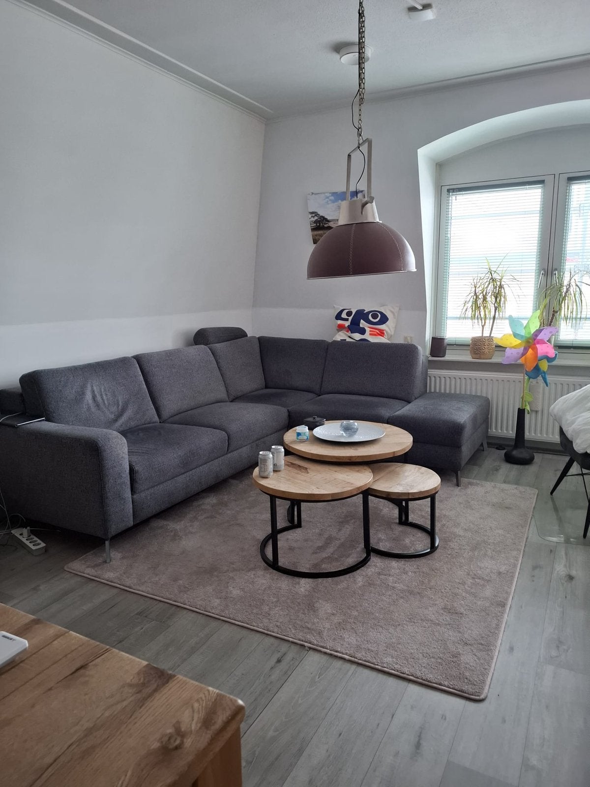 Moderne Grijze Hoekbank - Comfortabel en Stijlvol
